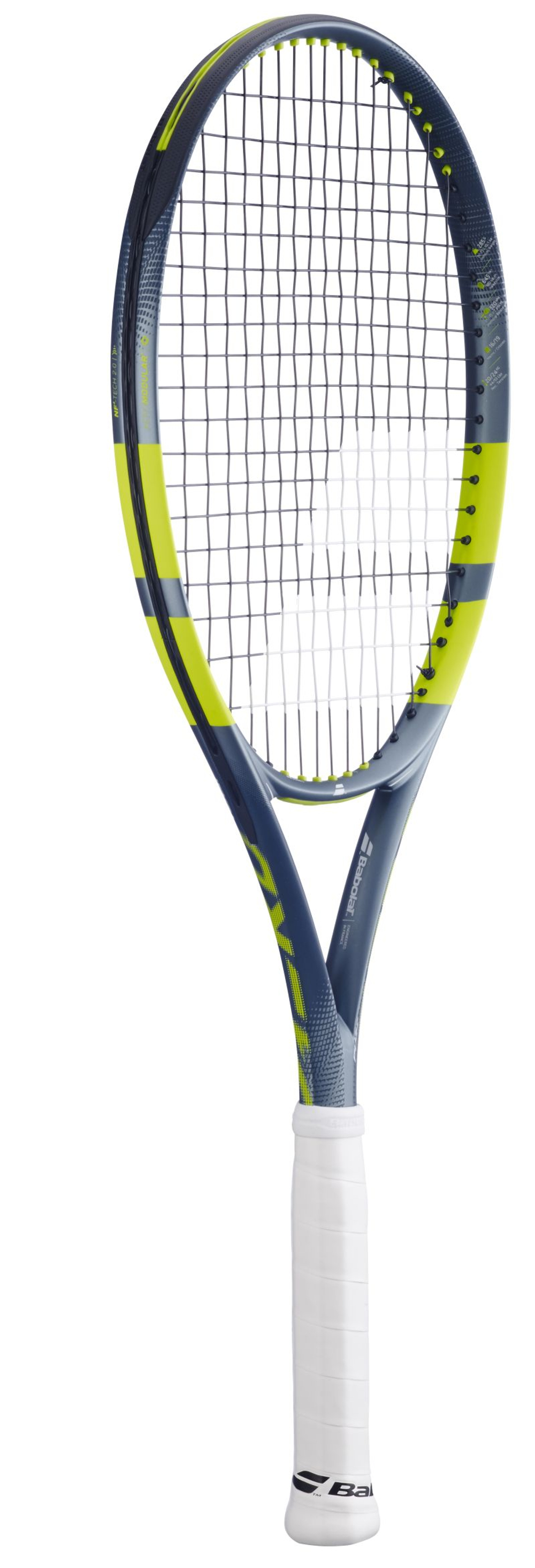 Теннисная ракетка Babolat Pure Aero Team Gen-9 - metallic dark forest/yellow + струны