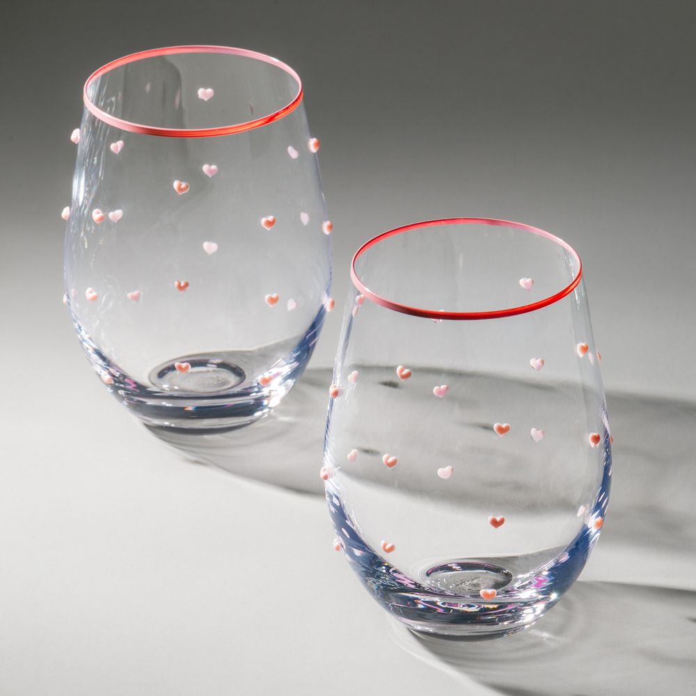 НАБОР СТАКАНОВ "SWEETY" ИЗ 2 ШТ. 520 МЛ