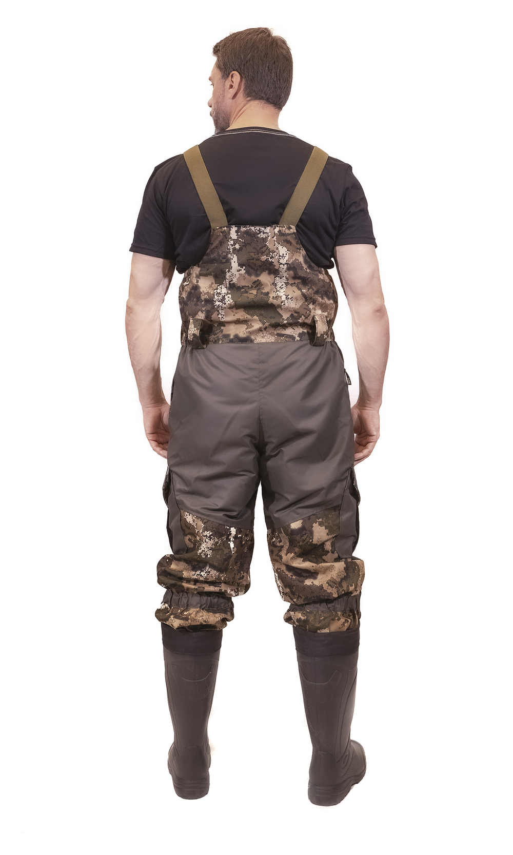 Зимний мужской костюм Горный -15 (Алова,Таслан) ПК Зеленый Камо