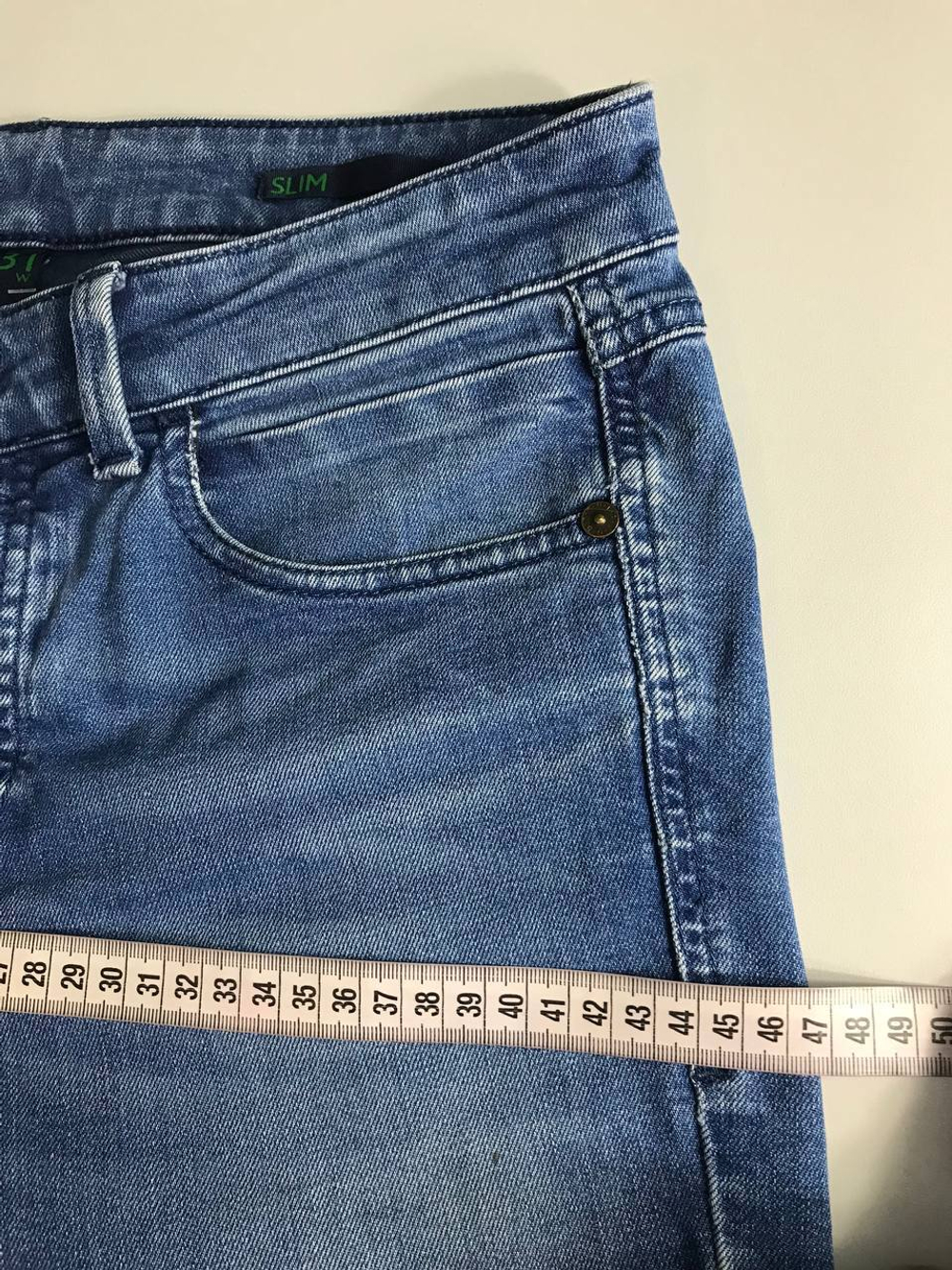 Джинсы Benetton повседневные, маркировка 31 eur, визуально на 46/48 размер