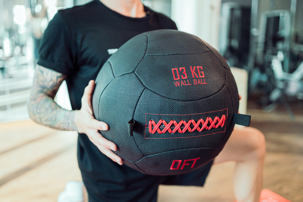 Тренировочный мяч Wall Ball Deluxe 3 кг