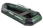Броня-220 зеленый-черный (лодка ПВХ с усилением)