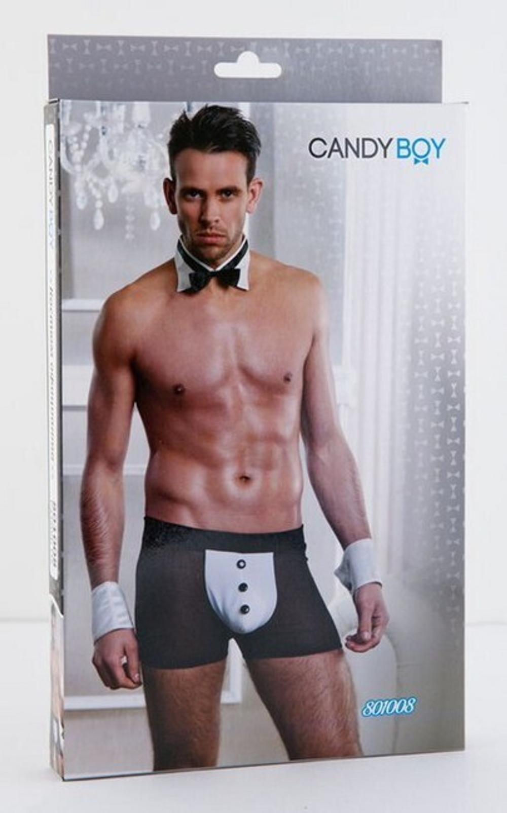 Костюм официанта SL (46-48) (Цвет: черный с белым)