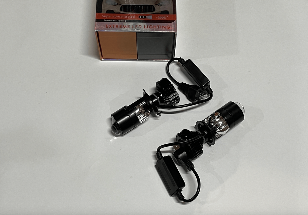 H4 (линзы) / Светодиодные (H4) лампы Lenses EXTREME H4 6000lm 30W, линзы 0.6 кг 20х14х6