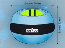 Кистевой эспандер зелёный OSP-25-З