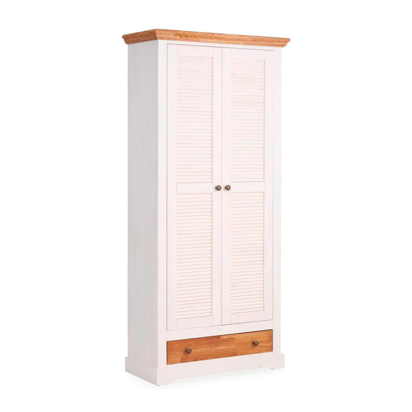 Шкаф для одежды Асти из МДФ и натурального дуба