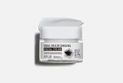 APLB Крем для лица с муцином улитки и женьшенем APLB Snail Mucin Gingseng Facial Cream