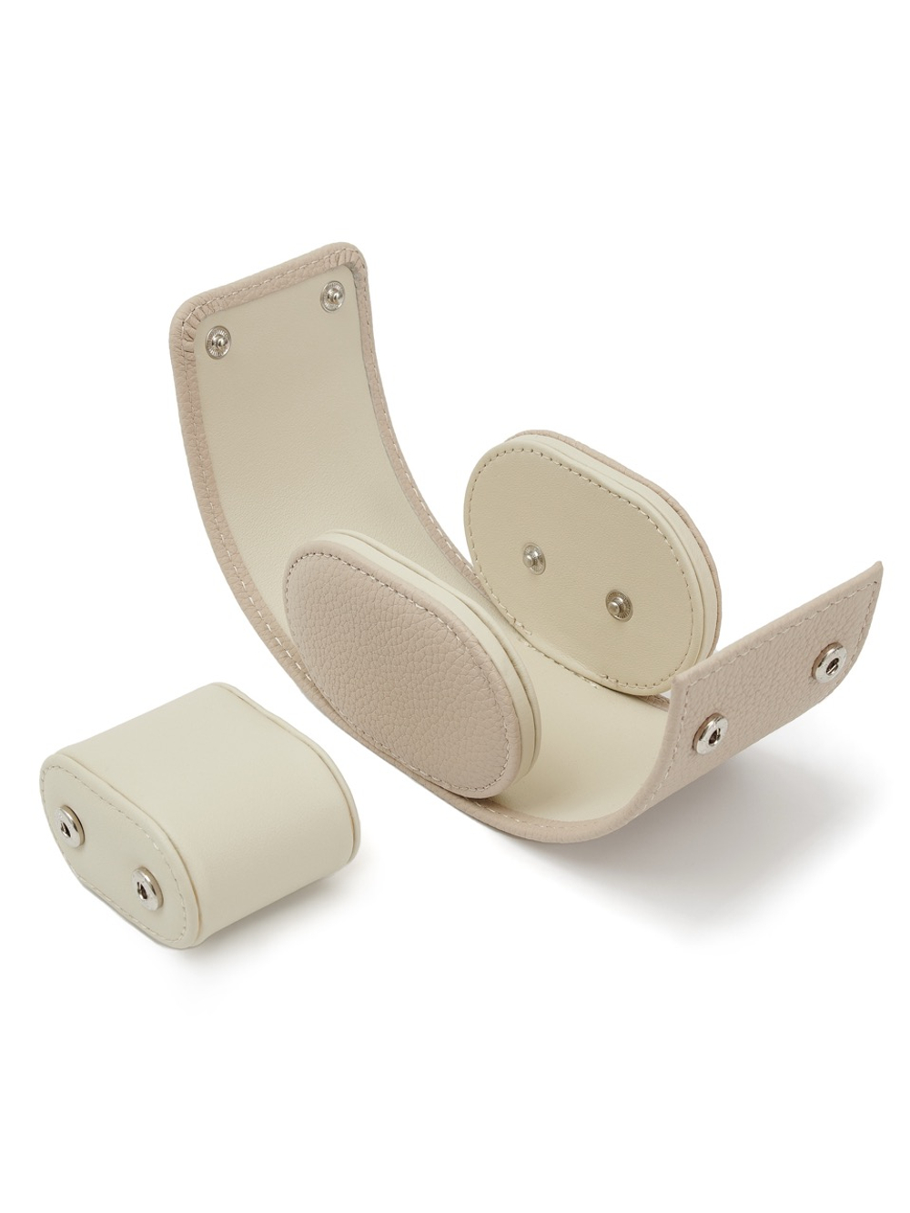 Кейс для часов S кремового цвета