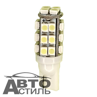 Светодиод 12V T10 28SMD 1210 WHITE (без цок) 4028