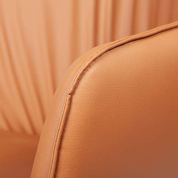 Полукресло Sofia, терракотовая экокожа Soft-Touch