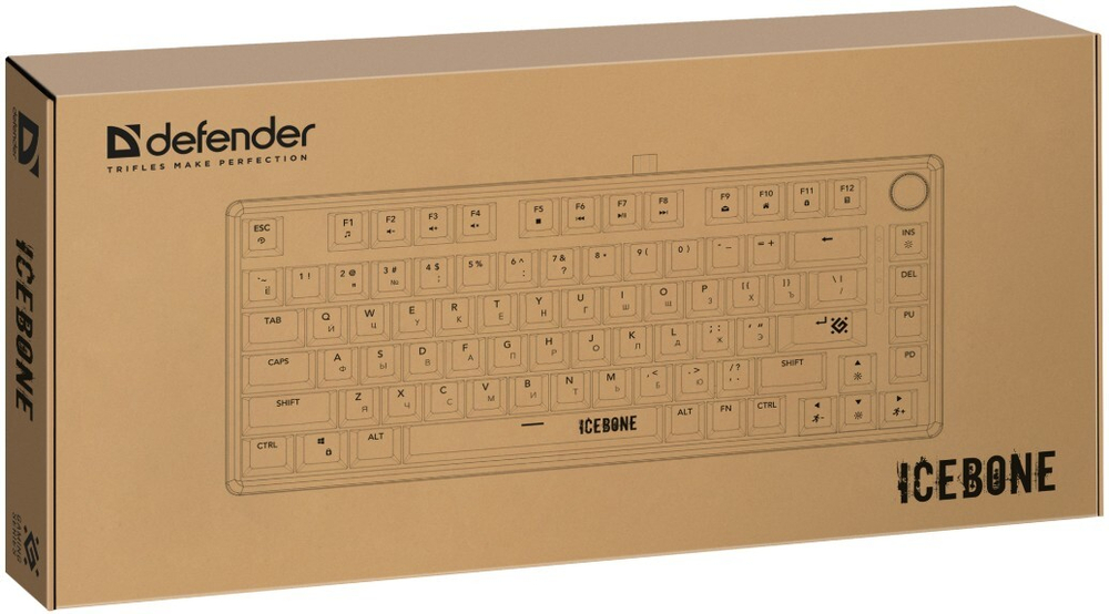 Клавиатура  Defender Icebone GK-354 RU
