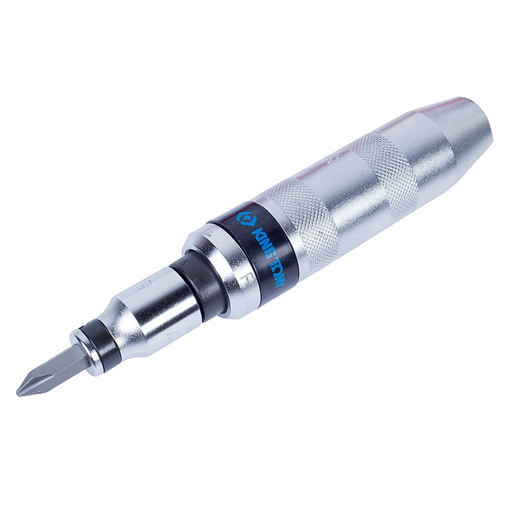 KING TONY (4505MR) Отвертка ударная 1/2" с принадлежностями, 10 предметов