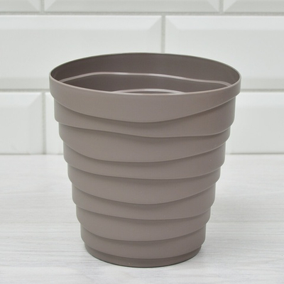 Кашпо Бархан 1,4л, мокачино