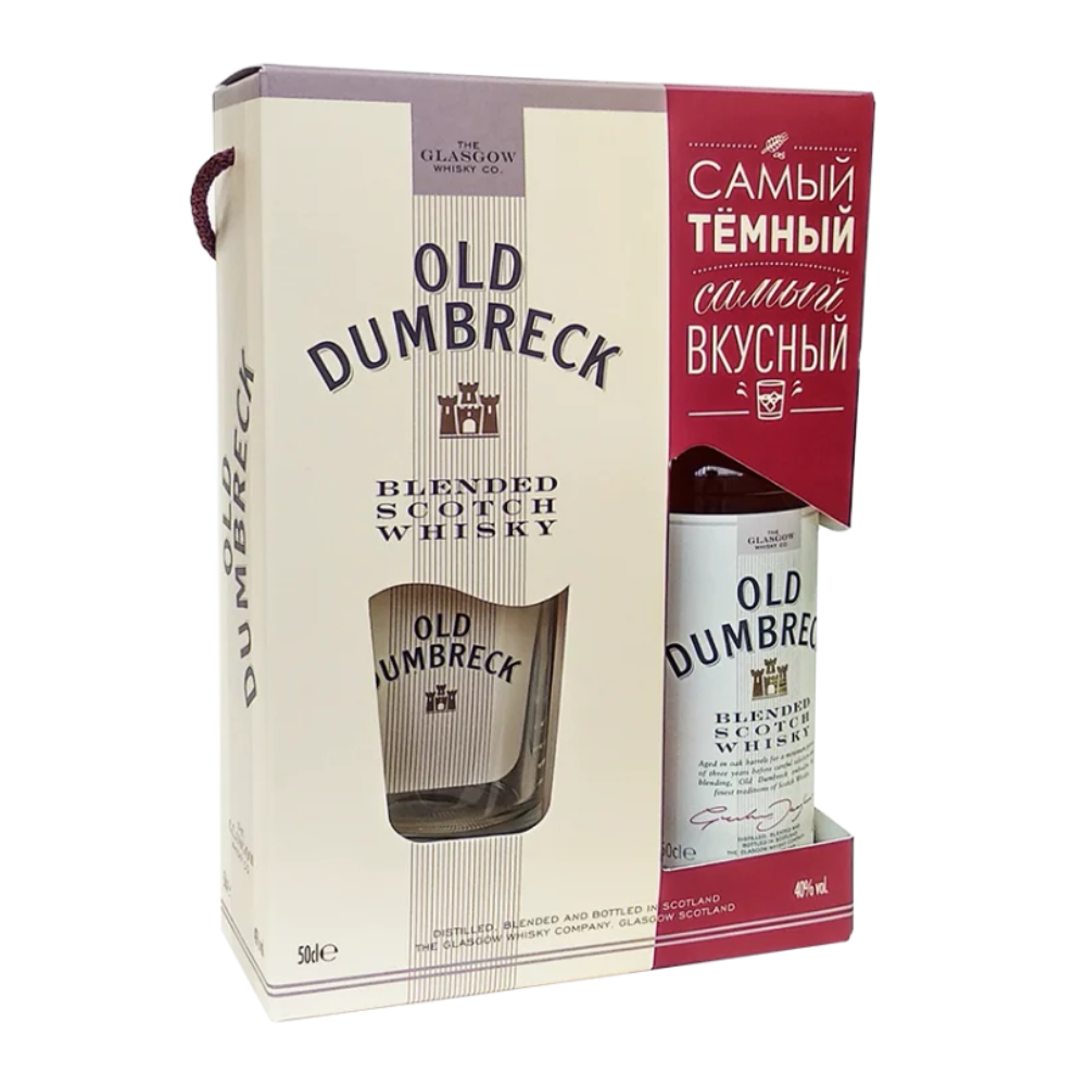 Виски Old Dumbreck набор 0,5 л