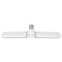 Фитолампа для растений светодиодная ЭРА GREEN LINE ФИТО-20W-PFR-E27-GR 2-х лепестковая полного спектра 20 Вт Е27