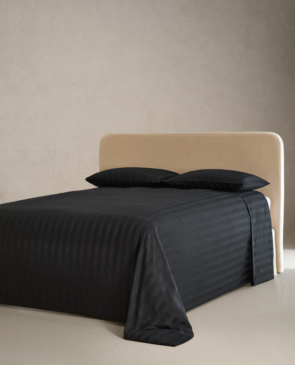 Простыня Zara Home сатин, хлопок 100%, в полоску, 6110/089 · арт. 6110/089-2