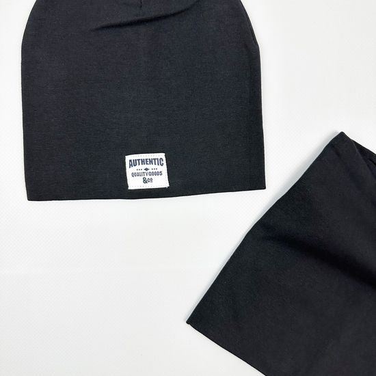 Комплект двухслойный (плотный), Черный