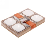 Набор соусников «White magic» 6шт «Квадрат» мягкий 100мл