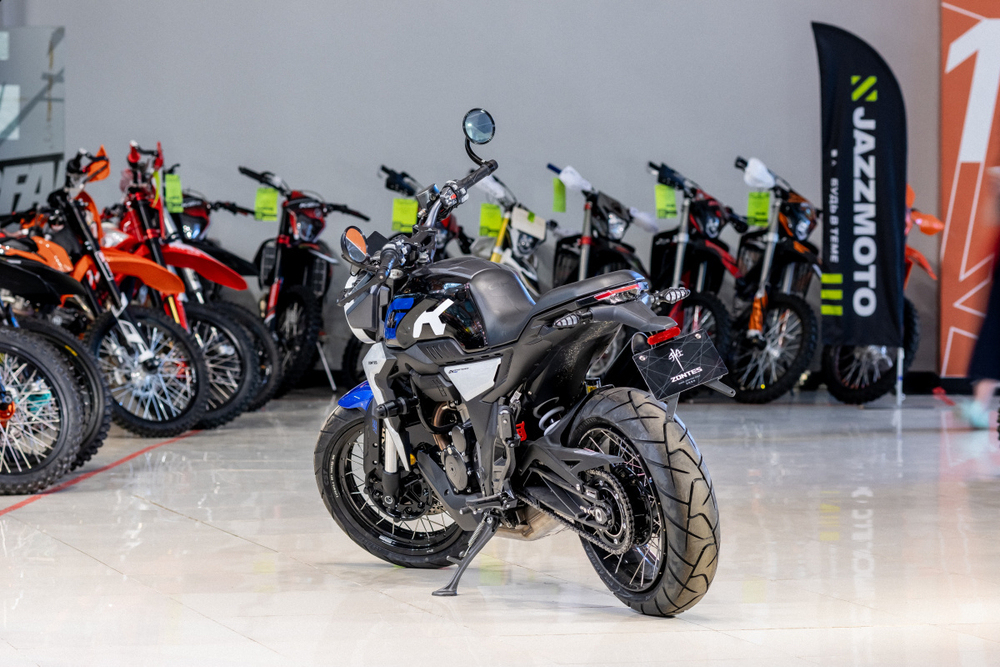 Мотоцикл ZONTES ZT350-GK  ПТС Черный/Синий