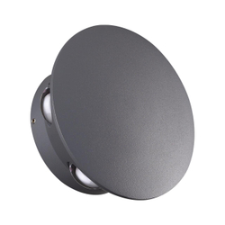 358463 STREET NT20 738 темно-серый  Ландшафтный настенный светильник IP54 LED 4000K 6W 85-265V CALLE