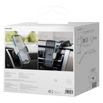 Автомобильный держатель Baseus Easy Control Clamp Car Mount Holder Set - Silver