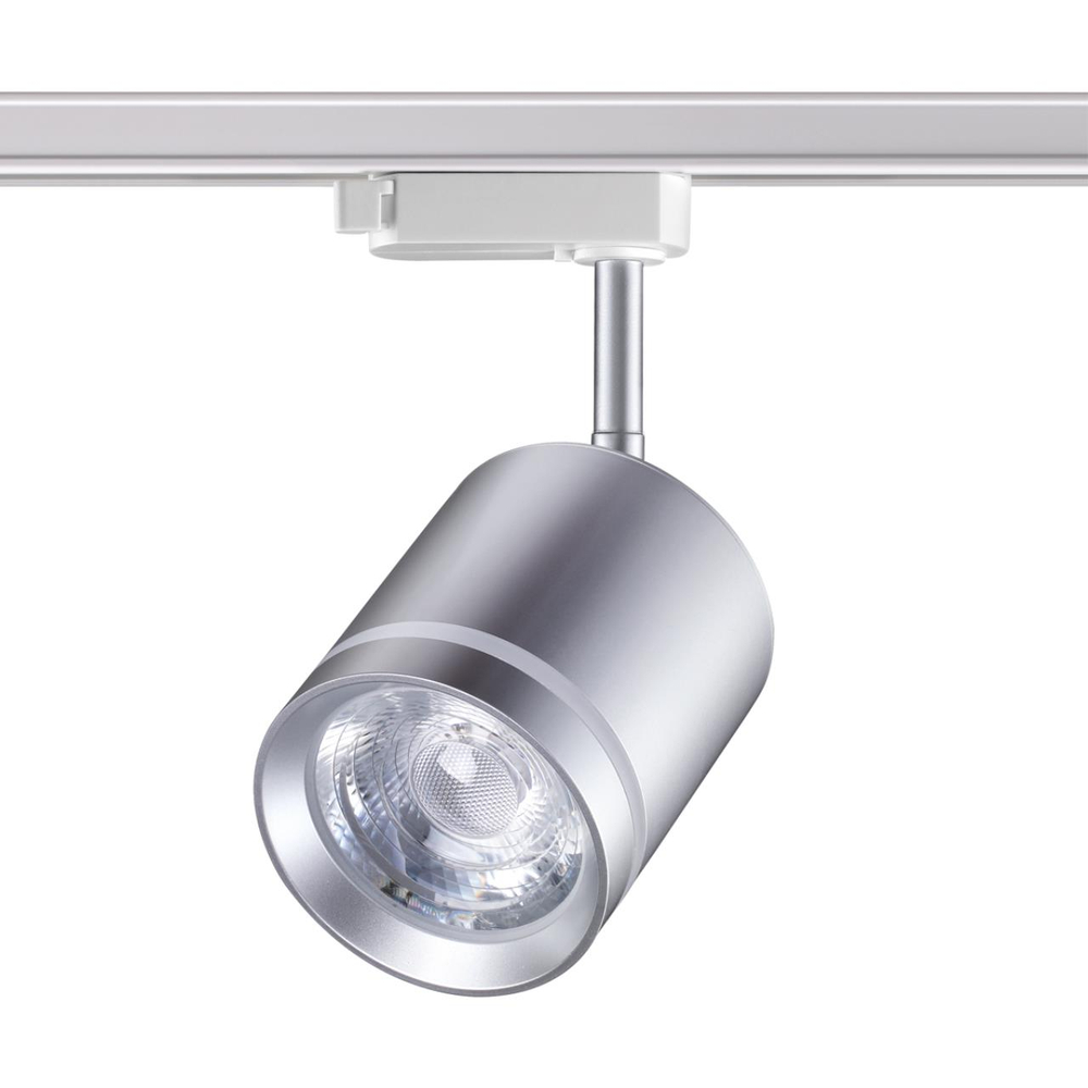 358803 PORT NT21 236 серебро Светильник трековый однофазный трехжильный IP20 LED 15W 1300Лм 4000K 85-265V ARUM