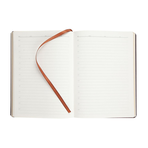 Ежедневник недатированный - Parker Logo, коричневый А5