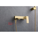 Смеситель для ванны Raglo R01.30.03, сатин золотой