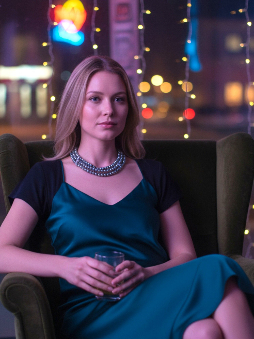 Чокер жемчужный 40 см