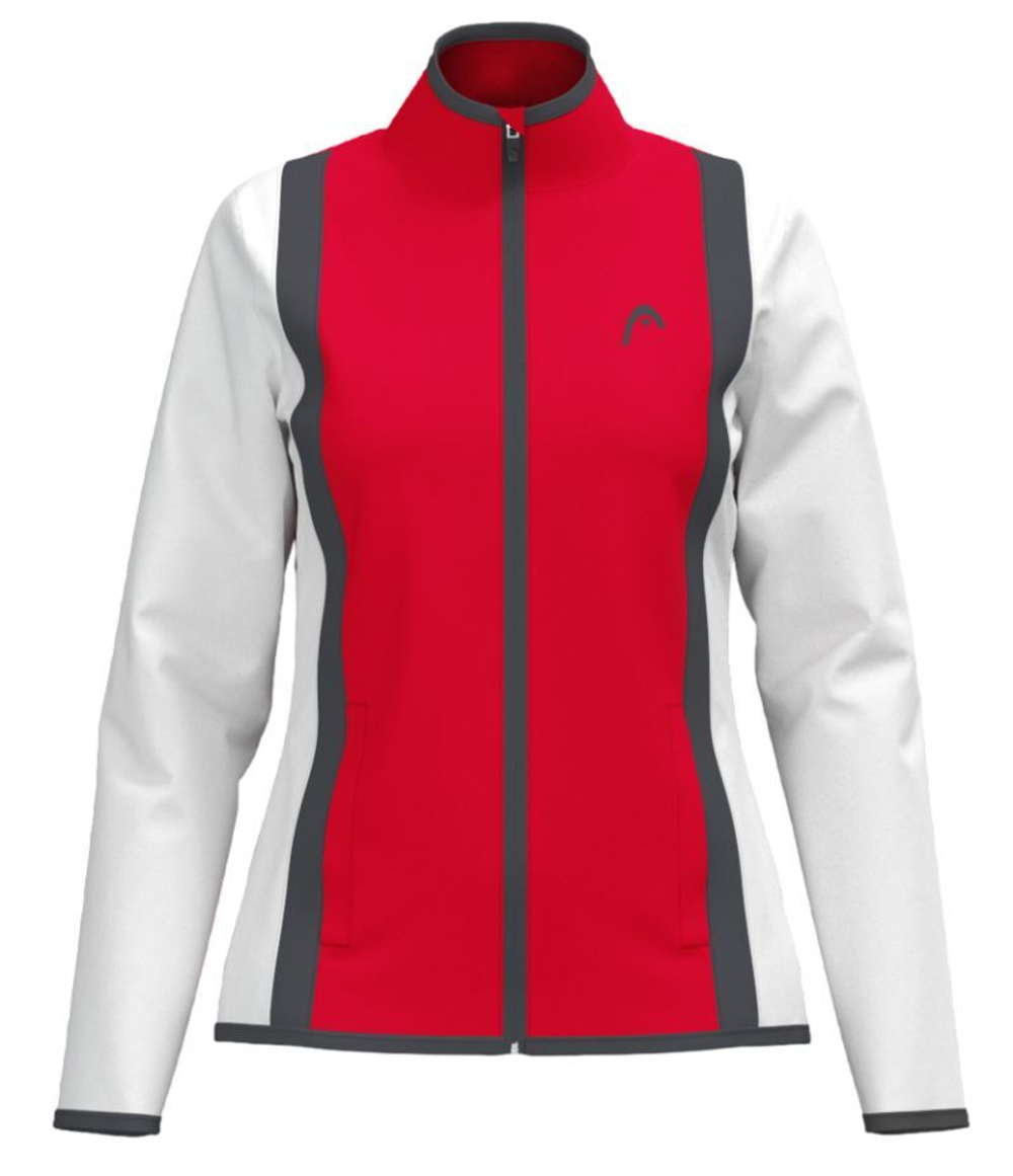 Женская Кофта теннисная Head Club 25 - разноцветный