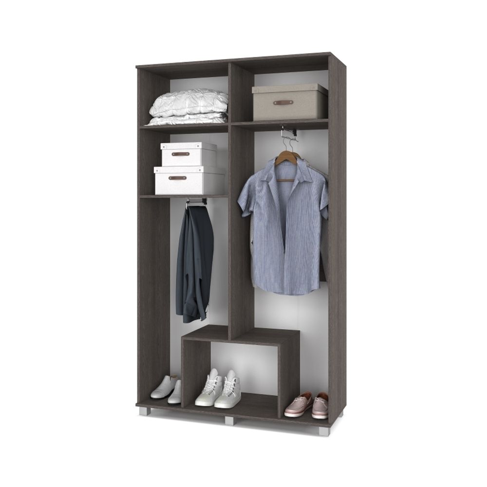 Шкаф четырехстворчатый "Карина"К42 (анкор темный/анкор светлый), ЛДСП, MODERN