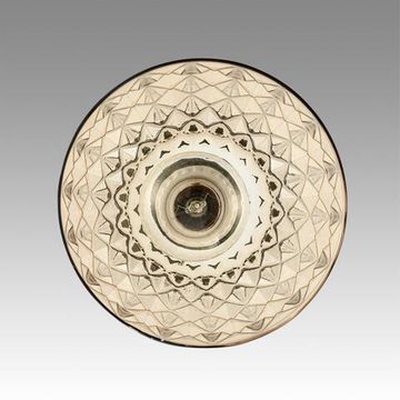 8056/1A SUSPENTIONI LN25 311 черный/амбер металл/стекло Подвесной светильник E27 1*60W 220V ELENIKA