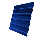 Профнастил С20 Grand Line Optima Pe 0,7 мм RAL 5005 сигнальный синий