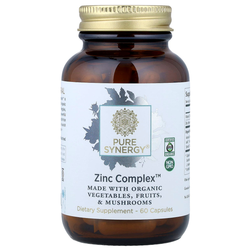 Pure Synergy, Zinc Complex™, 60 капсул