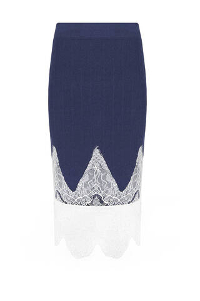 юбка fujisawa Silvian Heach - темно-синий(PGP19171GO)