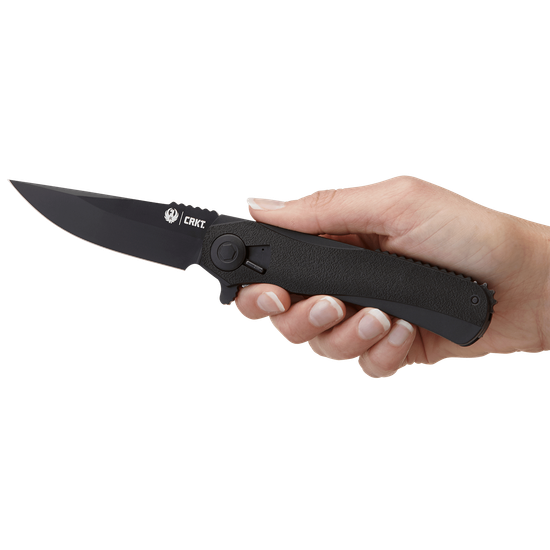 Складной нож RUGER R4801K RTD c клинком из стали 1.4116 Krupp (X50CrMoV15) рукоять GRN