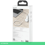Кабель Baseus Cafule 1m White (CATJK-C02)