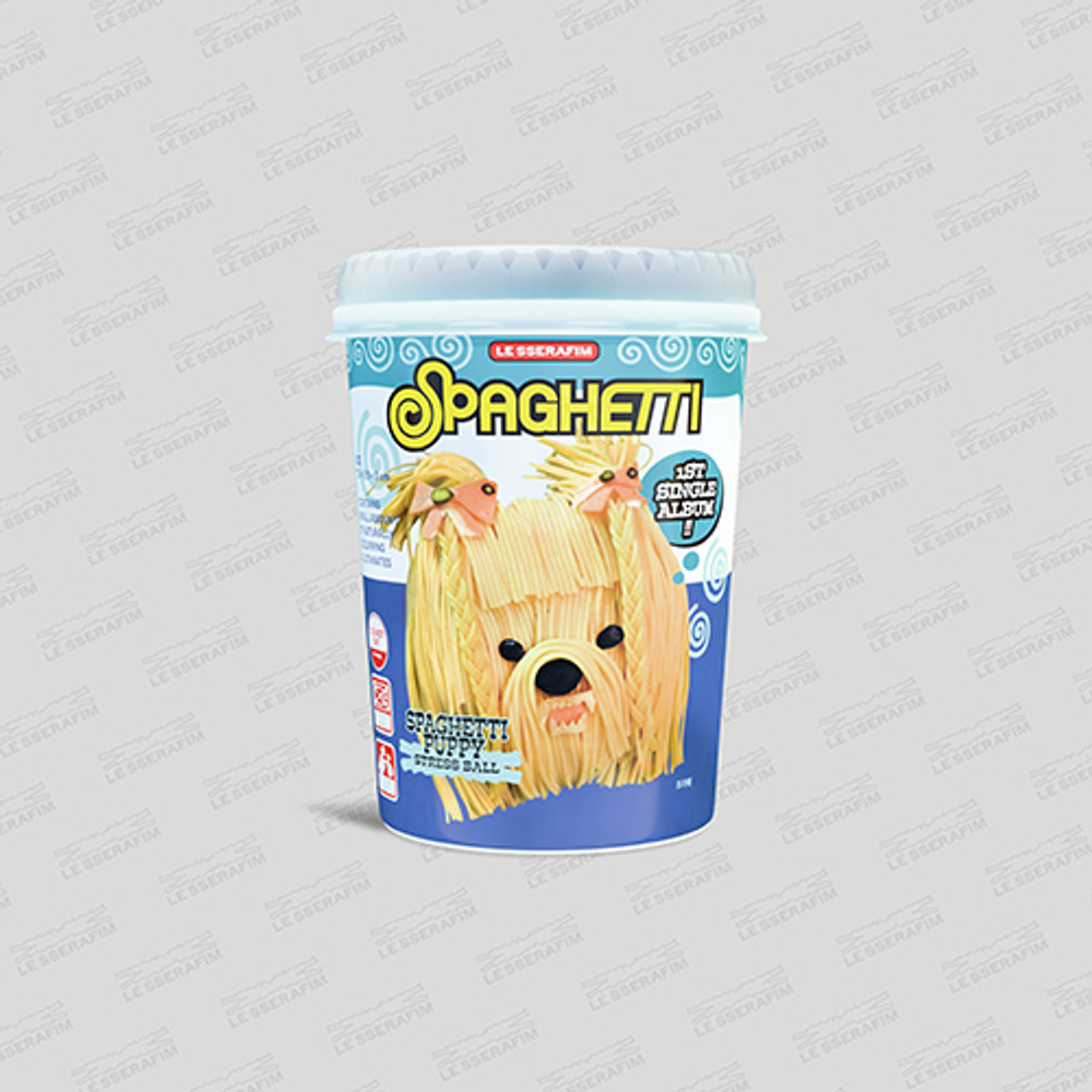 Альбом LE SSERAFIM - 1st Single Album SPAGHETTI (STRESS BALL ver.) (Weverse shop)