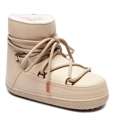 Кожаные угли INUIKII - бежевый(75101-087)