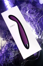Вибратор Svakom Coco для точки G фиолетовый 18,2 см