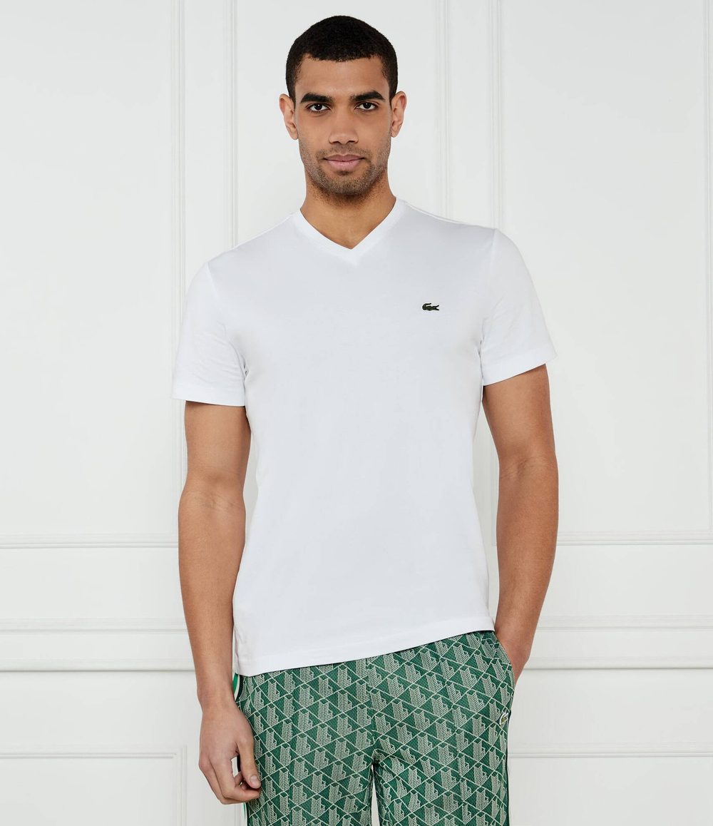 Футболка Lacoste - белый(TH5077)