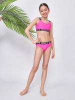 купальник раздельный спортивный с топом парео