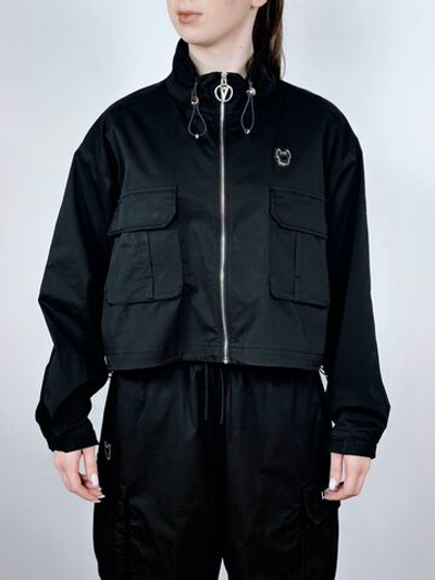 Куртка с высокой горловиной