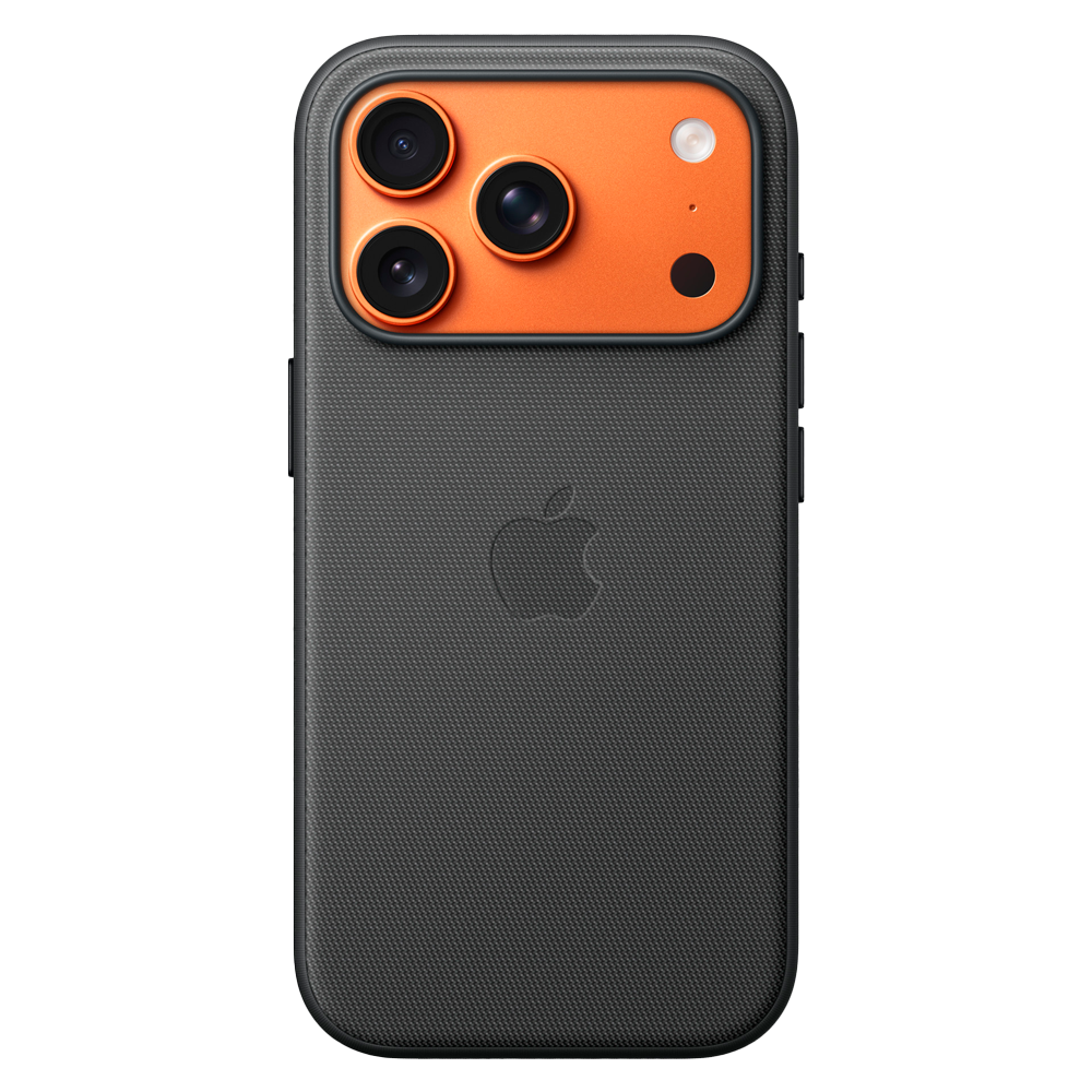 Тканевый чехол Apple TechWoven Case with MagSafe для iPhone 17 Pro, Black