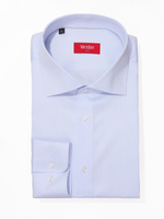 Сорочка мужская VESTER длинный рука, цвет светло-голубой, хлопок 51041 16