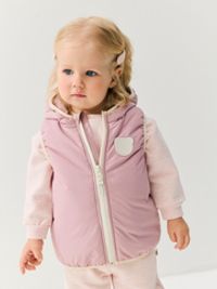 Жилет с капюшоном "Орхидея" 0+