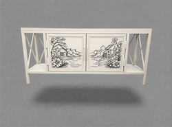 Комод "Индустриальный Винтаж" 