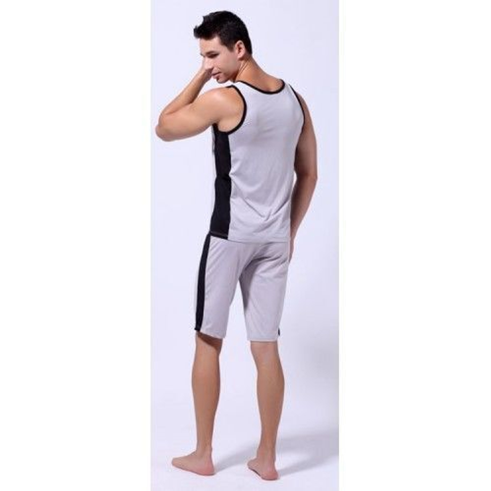 Майка спортивная светло-серая под шелк Wang Jiang 1