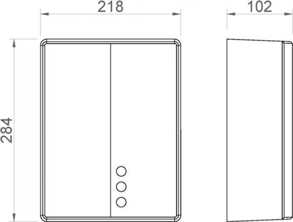 Сушилка сенсорная 2050 W нерж. сталь BIGFLOW EVO 01481.PG золото