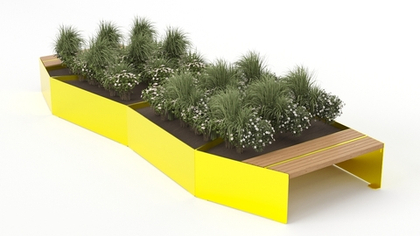 Скамья-вазон Модуль 2 SK00343